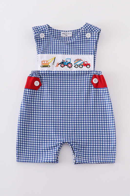 Blue Vehicle Embroidery JonJon