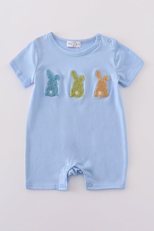 Bunny Embroidery Romper